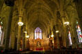 Interior of St. Patrick's Old Cathedral. New York, NY.