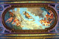 Baroque-style ceiling in New York Public Library. New York, NY.