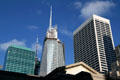 1095 6th Ave., Bank of America & Grace Towers over New York Public Library. New York, NY.