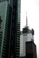 1540 Broadway & 4 Times Square towers on Times Square. New York, NY.