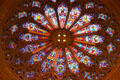 Rose window in St. Bartholomew's Church. New York, NY.