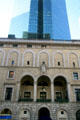 Park Avenue Plaza Building over Racquet & Tennis Club. New York, NY.