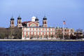 Ellis Island where 16 million immigrants landed in America. New York, NY.