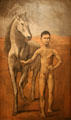 Boy Leading a Horse painting by Pablo Picasso at MoMA. New York, NY.