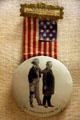 Theodore Roosevelt inauguration badge at his Birthplace. New York, NY.