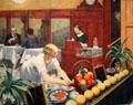 Table for Ladies painting by Edward Hopper at Metropolitan Museum of Art. New York, NY.