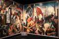 America Today murals by Thomas Hart Benton at Metropolitan Museum of Art. New York, NY.