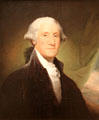 George Washington portrait by Gilbert Stuart at Metropolitan Museum of Art. New York, NY.