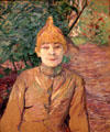 Streetwalker painting by Henri de Toulouse-Lautrec at Metropolitan Museum of Art. New York, NY.