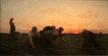 The Weeders painting by Jules Breton at Metropolitan Museum of Art. New York, NY.