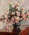 Chrysanthemums painting by Claude Monet at Metropolitan Museum of Art. New York, NY.