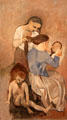 La Coiffure painting by Pablo Picasso at Metropolitan Museum of Art. New York, NY.