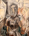 Woman in an Armchair painting by Pablo Picasso at Metropolitan Museum of Art. New York, NY.