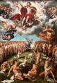 Last Judgment painting by Joos van Cleve at Metropolitan Museum of Art. New York, NY.