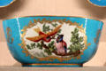 Sèvres porcelain punch bowl with exotic birds attrib. Louis-Denis Armand at Metropolitan Museum of Art. New York, NY.