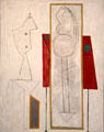 The Studio painting by Pablo Picasso at Guggenheim Museum. New York City, NY.