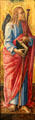 St James Major painting by Carlo Crivelli of Venice at Brooklyn Museum. Brooklyn, NY.