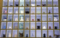 Collection of ceramic pitchers at Brooklyn Museum. Brooklyn, NY.