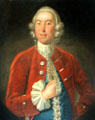 Portrait of American from Revolutionary era at Conference House. Staten Island, NY.