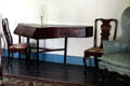 Spinet piano at Conference House. Staten Island, NY.