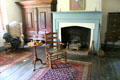 Sitting area at Conference House. Staten Island, NY.