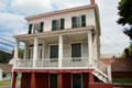 Bennett House at Historic Richmond Town. Staten Island, NY.