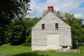 Voorlezer's House used as Dutch Reformed Congregation church, school & residence at Historic Richmond Town. Staten Island, NY.
