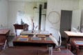 Interior of Hook School classroom. East Hampton, NY.