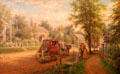Home Again painting by Edward Lamson Henry at Long Island Art Museum. Stony Brook, NY.