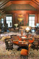 North Room with mementos of President Roosevelt at Roosevelt's House Sagamore Hill NHS. Cove Neck, NY.