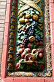 W 4th St. building with Rookwood Pottery tiles. Cincinnati, OH.