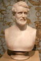 James Gilmore marble sculpture by Hiram Powers at Cincinnati Art Museum. Cincinnati, OH.
