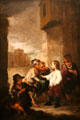 St Thomas of Villanueva Dividing his Clothing among Beggar Boys painting by Bartolomé Esteban Murillo of Spain at Cincinnati Art Museum. Cincinnati, OH.