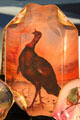 President Rutherford B. Hayes China platter with turkey painting by Haviland at Hayes Presidential Center. Fremont, OH.