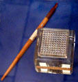 Inkstand & pen used by William McKinley to sign Declaration of War with Spain. Fremont, OH.