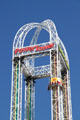 Power Tower roller coaster at Cedar Point. Sandusky, OH.