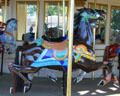 Carousel horses by Daniel Muller now at Cedar Point. Sandusky, OH.