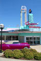 Replica Art Deco drive-in restaurant at Cedar Point. Sandusky, OH.