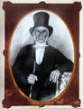 Photo of Edison's grandfather at Edison Birthplace Museum. Milan, OH.