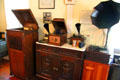 Collection of Edison phonographs at Edison Birthplace Museum. Milan, OH.