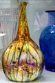 Silveria glass flask at Milan Historical Museum. Milan, OH.