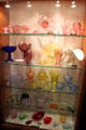 Postwar Tiffin glass at Tiffin Glass Museum. Tiffin, OH.