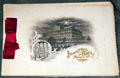 Inaugural Ball souvenir program at Ida Saxton McKinley Historic House. Canton, OH.