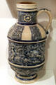 German salt glaze decorative jug sent to President McKinley at William McKinley Presidential Museum & Library. Canton, OH.