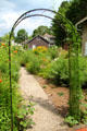 Garden of Webb House Museum. Newark, OH.