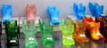 Degenhart glass shoes at Degenhart Paperweight & Glass Museum. Cambridge, OH.