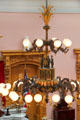Chandelier in House chamber at Ohio State Capitol. Columbus, OH.