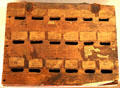 Civil War-era ballot box used by Ohio infantry while in Virginia at museum of Ohio State Capitol. Columbus, OH.