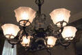 Gasolier at Kelton House Museum. Columbus, OH.