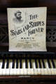 Sheet music of John Philip Sousa's Stars and Stripes Forever at Carillon Historical Park. Dayton, OH.